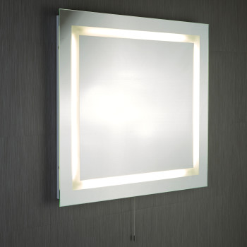 Searchlight MIRROR króm LED fürdőszobai világító tükör (SL-8510) T5 4 izzós IP44