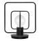 Sigma AURA KWADRAT fekete asztali lámpa (SIG-50082) E27 1 izzós IP20