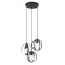 Viokef Malou fekete függesztett lámpa (VIO-4233800) E27 3 izzós IP20