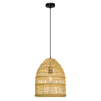 Viokef Anteo fekete függesztett lámpa (VIO-4228300) E27 1 izzós IP20