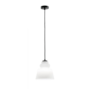 Viokef Texas fekete függesztett lámpa (VIO-3091400) E27 1 izzós IP20