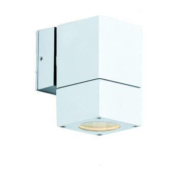 Viokef Paros fehér kültéri falikar (VIO-4053601) GU10 1 izzós IP44