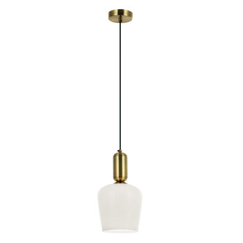 Viokef Baron arany függesztett lámpa (VIO-4225900) E27 1 izzós IP20