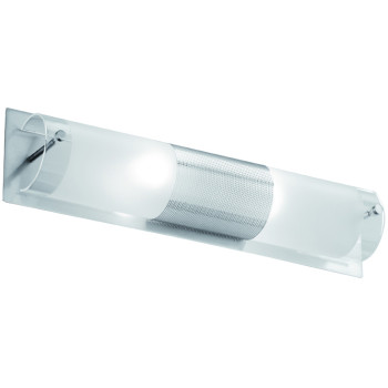 Viokef Castra ezüst fali lámpa (VIO-4039400) E14 2 izzós IP20