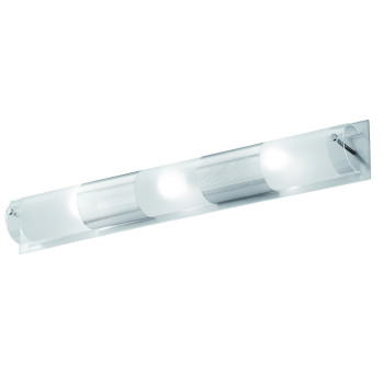 Viokef Castra ezüst fali lámpa (VIO-4039500) E14 3 izzós IP20