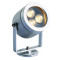 Viokef Dias ezüst kültéri LED állólámpa (VIO-4187700) LED 1 izzós IP65