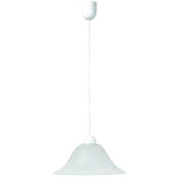 Viokef Duet fehér függesztett lámpa (VIO-3927500) E27 1 izzós IP20
