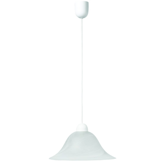 Viokef Duet fehér függesztett lámpa (VIO-3927500) E27 1 izzós IP20