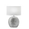 Viokef Elya ezüst asztali lámpa (VIO-4167800) E27 1 izzós IP20