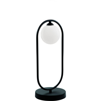 Viokef Fancy fekete asztali lámpa (VIO-4208800) G9 1 izzós IP20