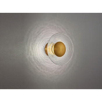 Viokef Glamour arany LED fali lámpa (VIO-4241100) LED 1 izzós IP20