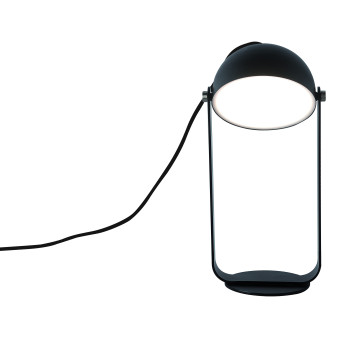 Viokef Hemi fekete LED asztali lámpa (VIO-4205701) LED 1 izzós IP20
