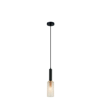 Viokef Lira fekete függesztett lámpa (VIO-4230700) E14 1 izzós IP20