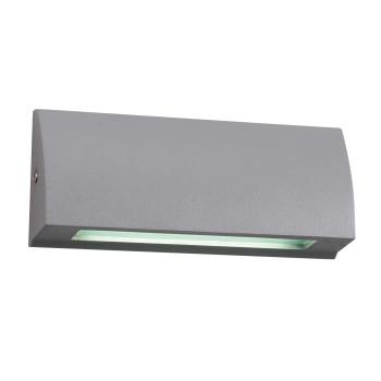 Viokef Tech szürke kültéri LED fali lámpa (VIO-4155900) LED 1 izzós IP54