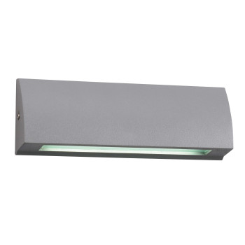 Viokef Tech szürke kültéri LED fali lámpa (VIO-4156000) LED 1 izzós IP54