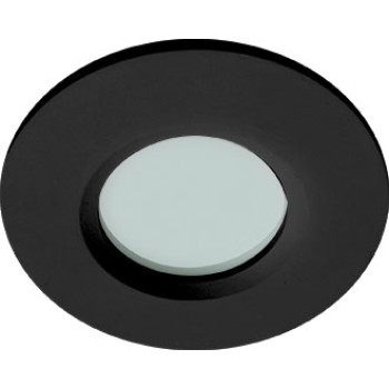 Viokef Viki fekete beépíthető spotlámpa  (VIO-4151401) GU10 1 izzós IP44