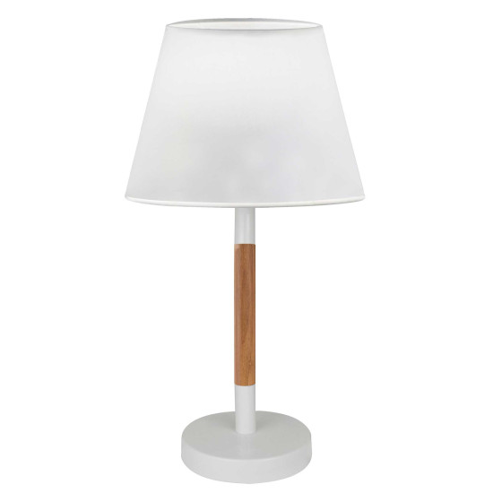 Viokef Villy fehér asztali lámpa (VIO-4188100) E27 1 izzós IP20