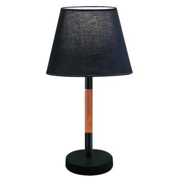 Viokef Villy fekete asztali lámpa (VIO-4188101) E27 1 izzós IP20