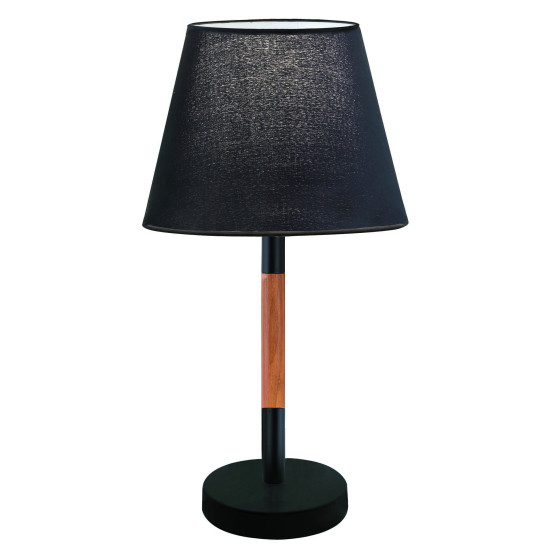 Viokef Villy fekete asztali lámpa (VIO-4188101) E27 1 izzós IP20