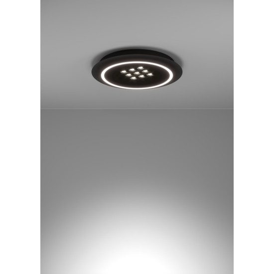 Eglo Balazote fekete LED mennyezeti lámpa (EG-901191) LED 10 izzós IP20