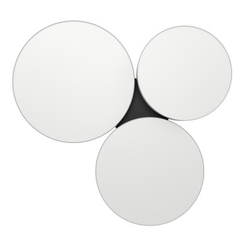 Eglo Barbano-Z szürke LED mennyezeti lámpa (EG-900855) LED 3 izzós IP20