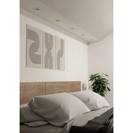 Eglo Barranco fehér LED mennyezetbe építhető lámpa (EG-902262) LED 3 izzós IP20