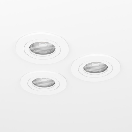 Eglo Barranco fehér LED mennyezetbe építhető lámpa (EG-902262) LED 3 izzós IP20