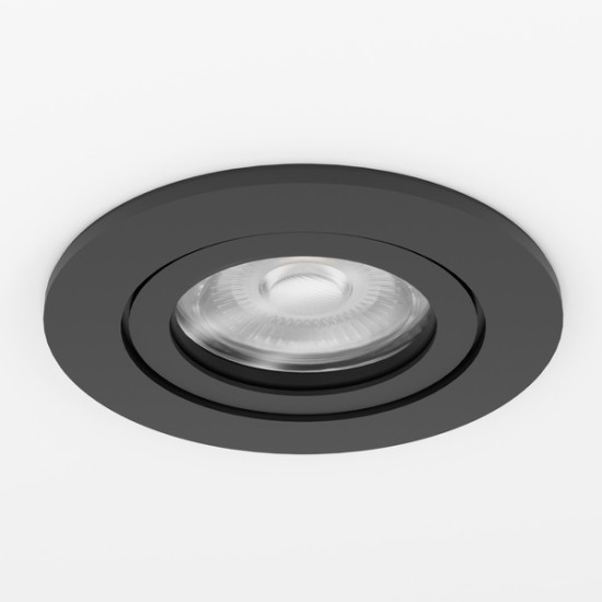 Eglo Barranco fekete LED mennyezetbe építhető lámpa szett (EG-902264) LED 1 izzós IP20