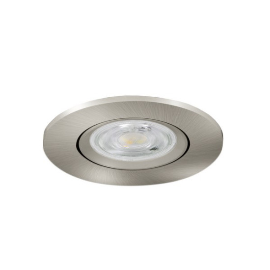 Eglo Barranco matt nikkel LED mennyezetbe építhető lámpa szett (EG-902267) LED 1 izzós IP20