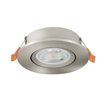 Eglo Barranco matt nikkel LED mennyezetbe építhető lámpa szett (EG-902267) LED 1 izzós IP20