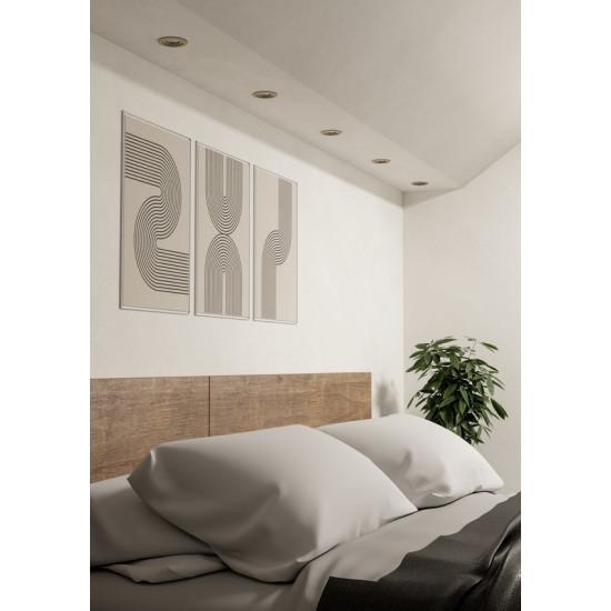 Eglo Barranco matt nikkel LED mennyezetbe építhető lámpa szett (EG-902269) LED 5 izzós IP20