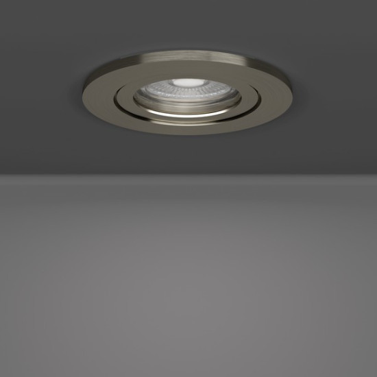 Eglo Barranco matt nikkel LED mennyezetbe építhető lámpa szett (EG-902269) LED 5 izzós IP20