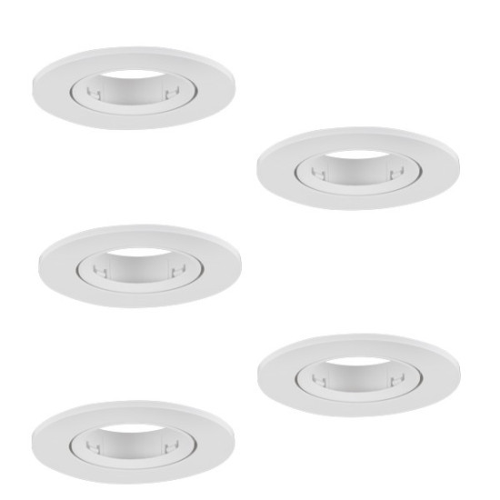 Eglo Barranco GU10 fehér beépíthető dekorációs keret szett (EG-902226) GU10 5 izzós IP20