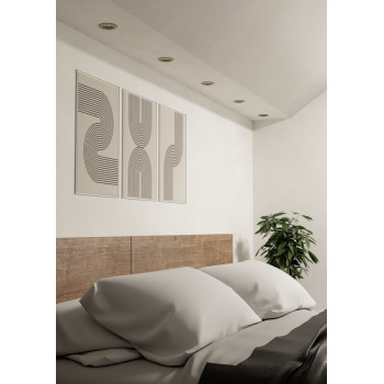 Eglo Barranco GU10 matt nikkel mennyezetbe építhető lámpa szett (EG-902246) GU10 3 izzós IP20