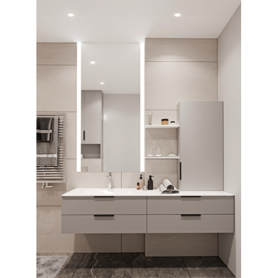 Eglo Barranco GU10 fehér fürdőszobai mennyezetbe építhető lámpa szett (EG-902248) GU10 3 izzós IP44