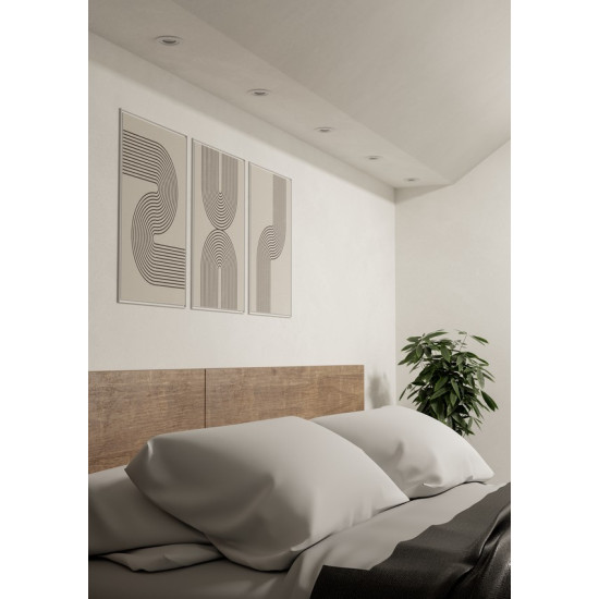 Eglo Barranco GU10 fehér mennyezetbe építhető lámpa szett (EG-902255) GU10 3 izzós IP20