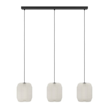 Eglo Belgrave fekete-fehér függesztett lámpa (EG-44102) E27 3 izzós IP20