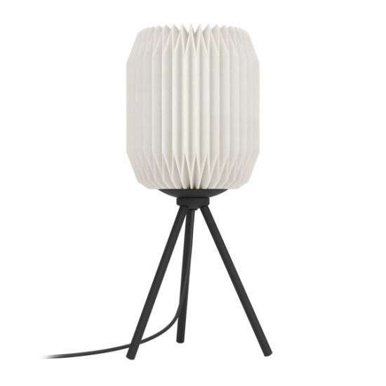 Eglo Belgrave fekete-fehér asztali lámpa (EG-44103) E27 1 izzós IP20