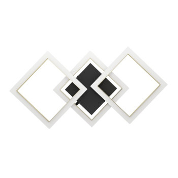 Eglo Calliera fekete-sárgaréz LED mennyezeti lámpa (EG-901222) LED 1 izzós IP20