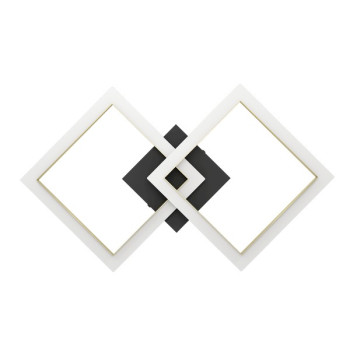 Eglo Calliera fekete-sárgaréz LED mennyezeti lámpa (EG-901225) LED 1 izzós IP20