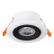 Eglo Calonge fehér-fekete LED mennyezetbe építhető lámpa (EG-900914) LED 1 izzós IP20