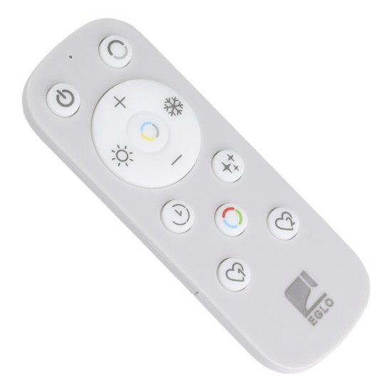 Eglo Calonge RGB fehér fürdőszobai LED mennyezetbe építhető lámpa szett (EG-901117) LED 3 izzós IP44