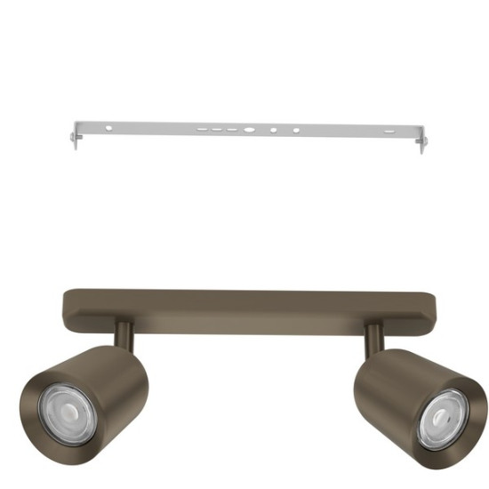 Eglo Camaldoli bronz mennyezeti spotlámpa (EG-901949) GU10 2 izzós IP20