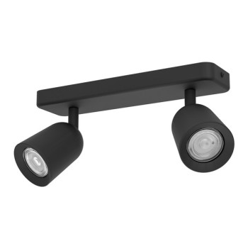 Eglo Camaldoli fekete mennyezeti spotlámpa (EG-901953) GU10 2 izzós IP20