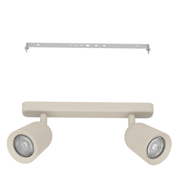 Eglo Camaldoli homokszínű mennyezeti spotlámpa (EG-902344) GU10 2 izzós IP20