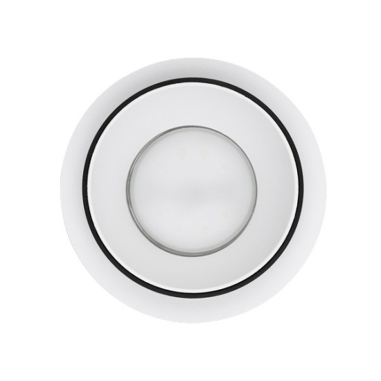 Eglo Carosso fehér-fekete beépíthető dekorációs keret (EG-900456) GU10 1 izzós IP20