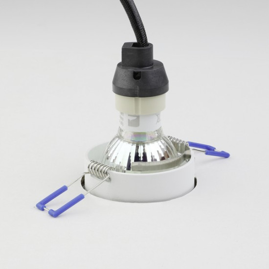 Eglo Carosso fehér-fekete beépíthető dekorációs keret (EG-900456) GU10 1 izzós IP20