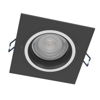 Eglo Carosso-Z fekete LED mennyezetbe építhető lámpa (EG-900763) LED 1 izzós IP20