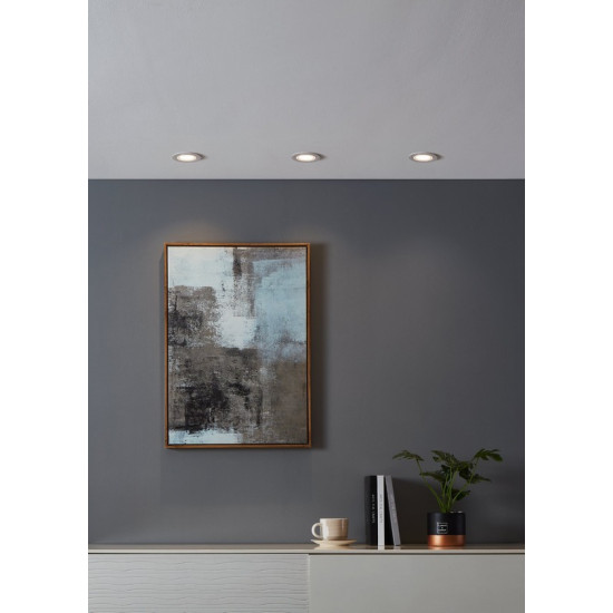 Eglo Carosso-Z fehér LED mennyezetbe építhető lámpa (EG-900766) LED 1 izzós IP20