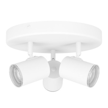 Eglo Consuma 1 fehér fürdőszobai mennyezeti spotlámpa (EG-901962) GU10 3 izzós IP44